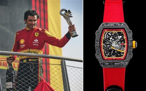 richard mille alexander zverev carlos sainz|This is the $500k watch stolen from F1 driver Carlos Sainz.